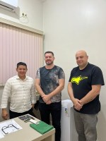 Assessor do Secretário de Estado do Esporte visita a Câmara de Missal