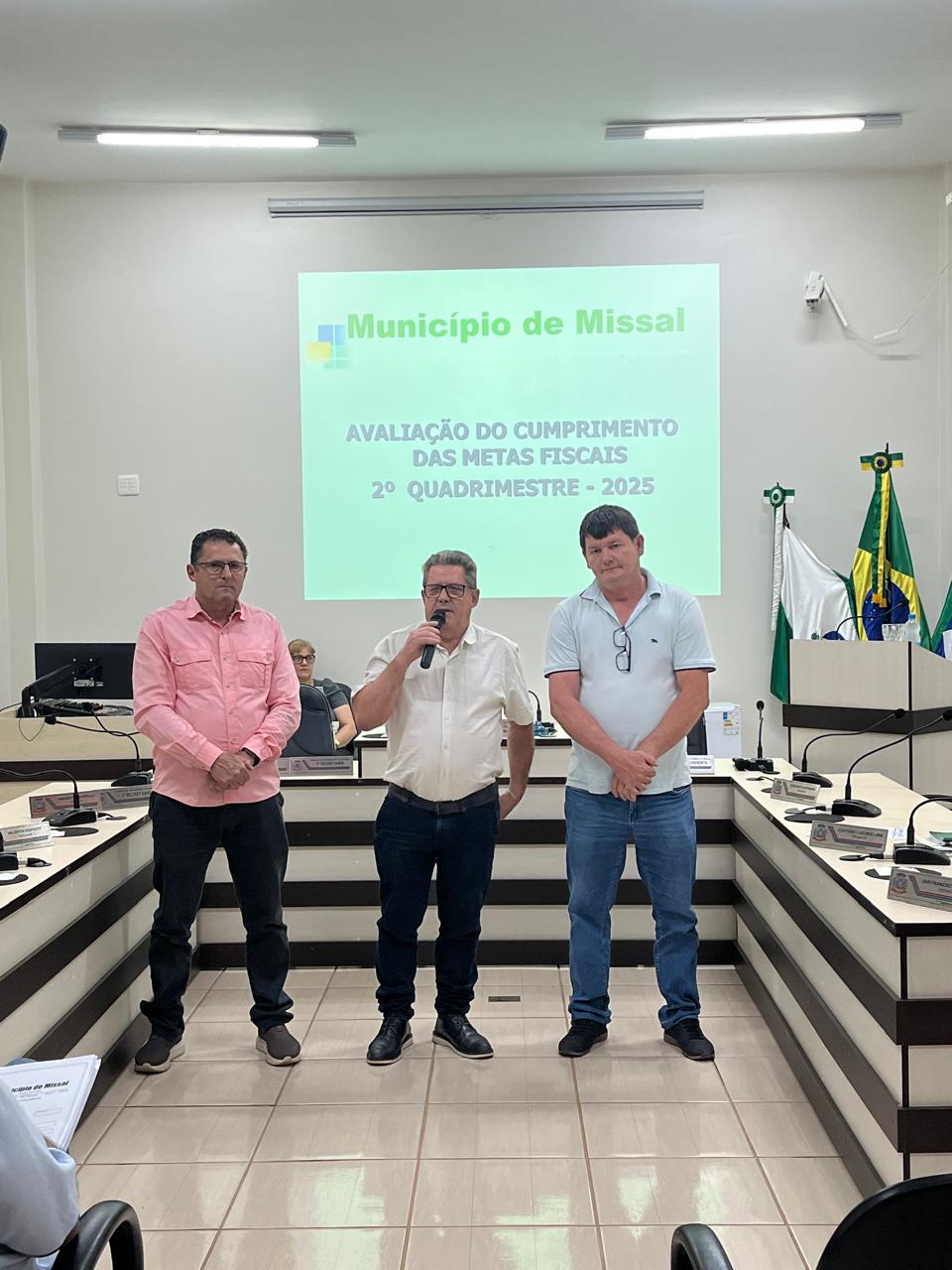 Audiência Pública apresenta Metas Fiscais e Relatórios de Gestão em Missal