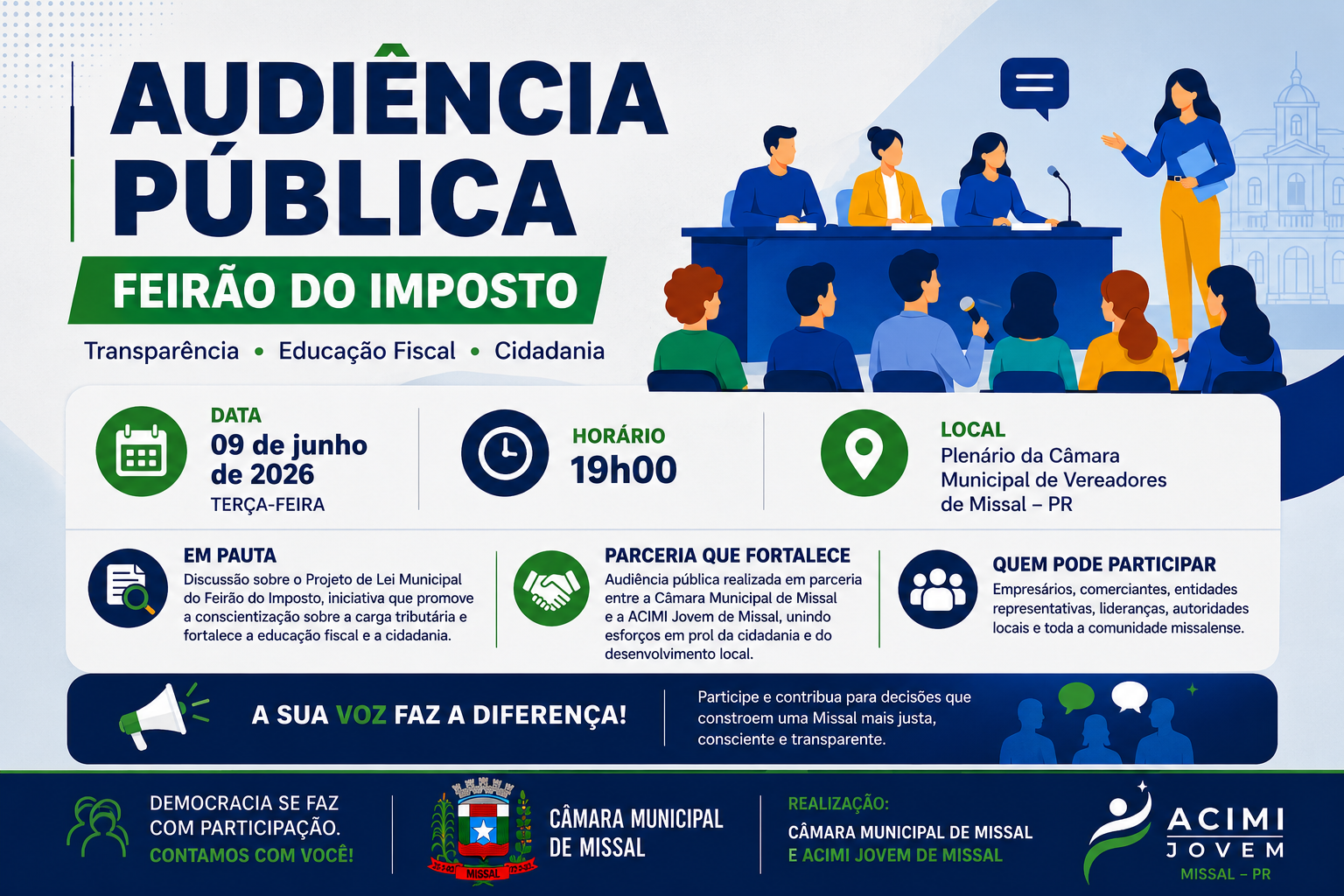 EDITAL DE CONVOCAÇÃO PARA AUDIÊNCIA PÚBLICA