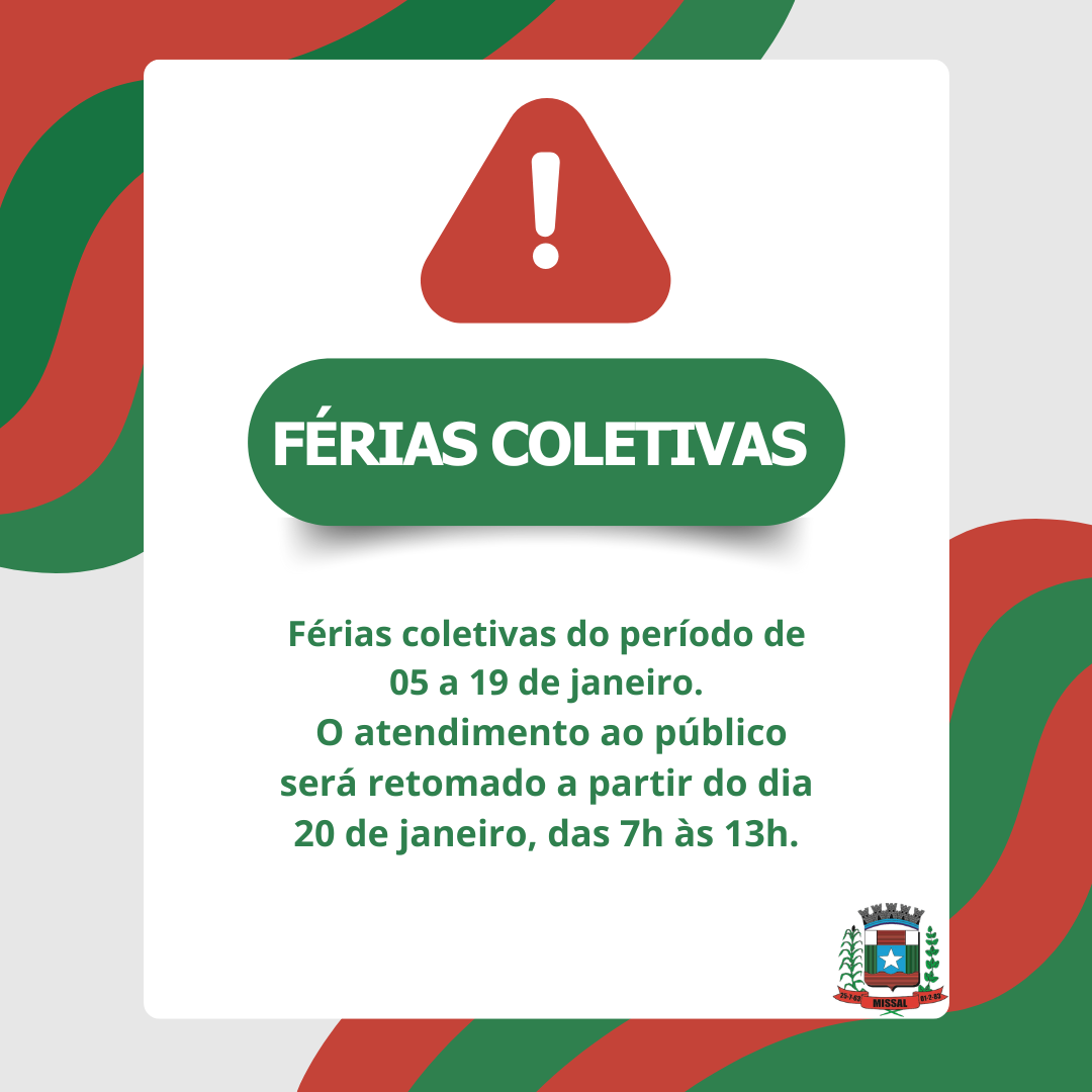 Férias Coletivas