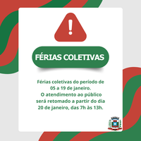 Férias Coletivas