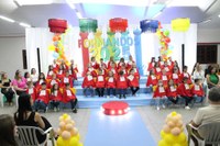 Formatura da Educação Infantil celebra alunos da Escola Novo Milênio em Missal