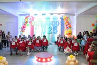 Formatura da Educação Infantil reúne alunos das escolas Epitácio Pessoa e Olavo Bilac no Distrito de Portão Ocoí