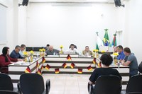 Os vereadores realizaram a 10ª Sessão Ordinária do Primeiro Período Legislativo de 2025 