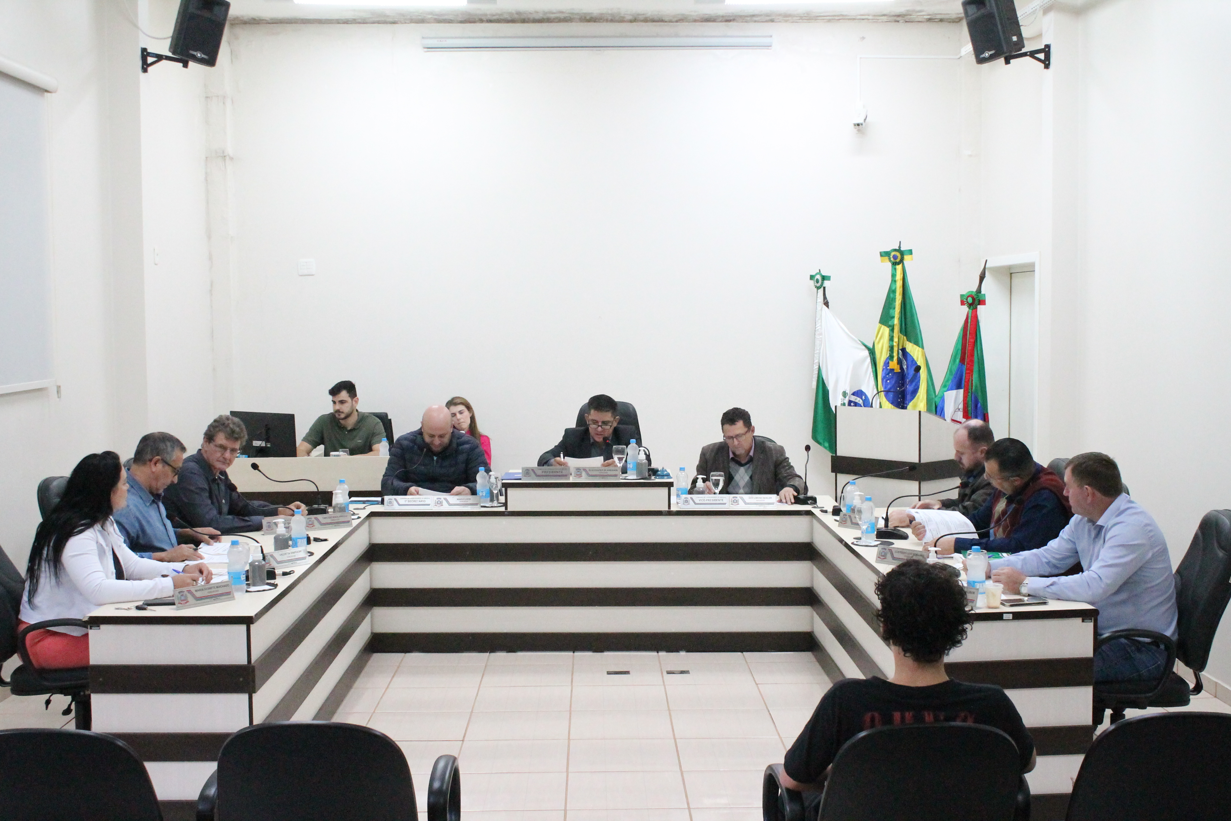 Os vereadores realizaram a 19ª Sessão Ordinária do Primeiro Período Legislativo de 2025