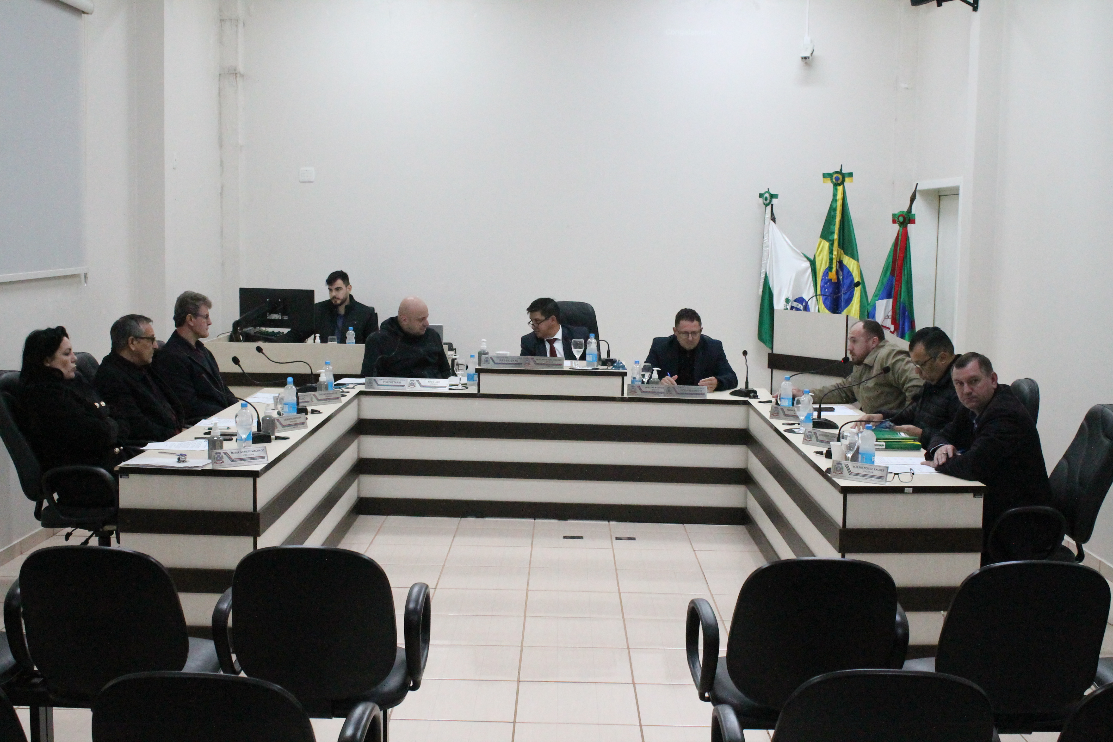 Os vereadores realizaram a 21ª Sessão Ordinária do Primeiro Período Legislativo de 2025