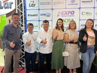 Presidente Elias prestigia abertura da Expo Santa Helena