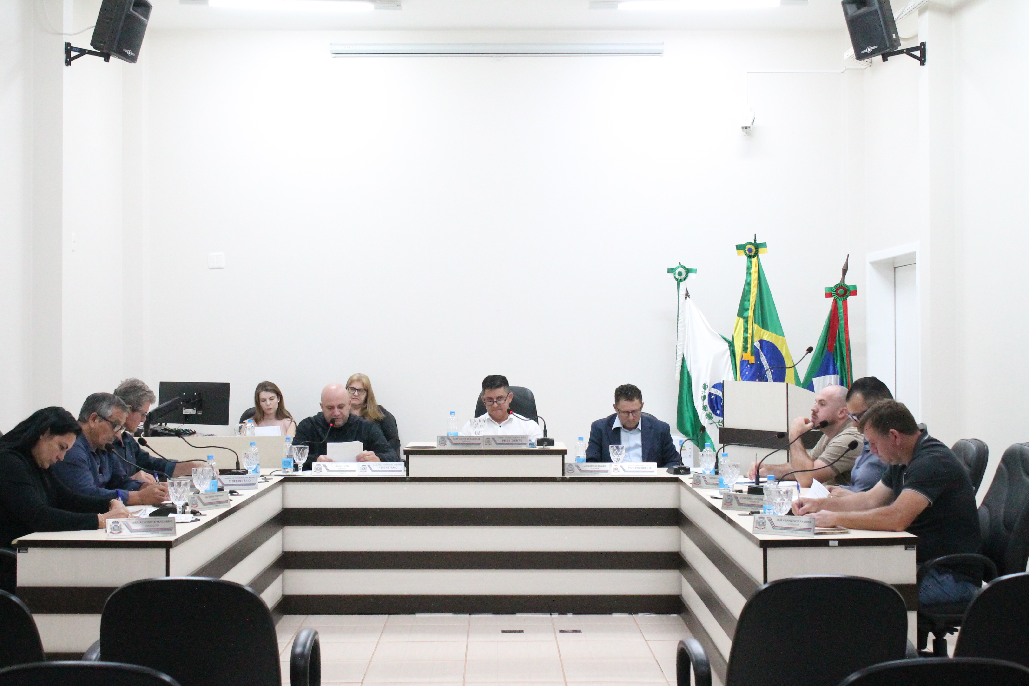 Vereadores realizam 12ª Sessão Extraordinária