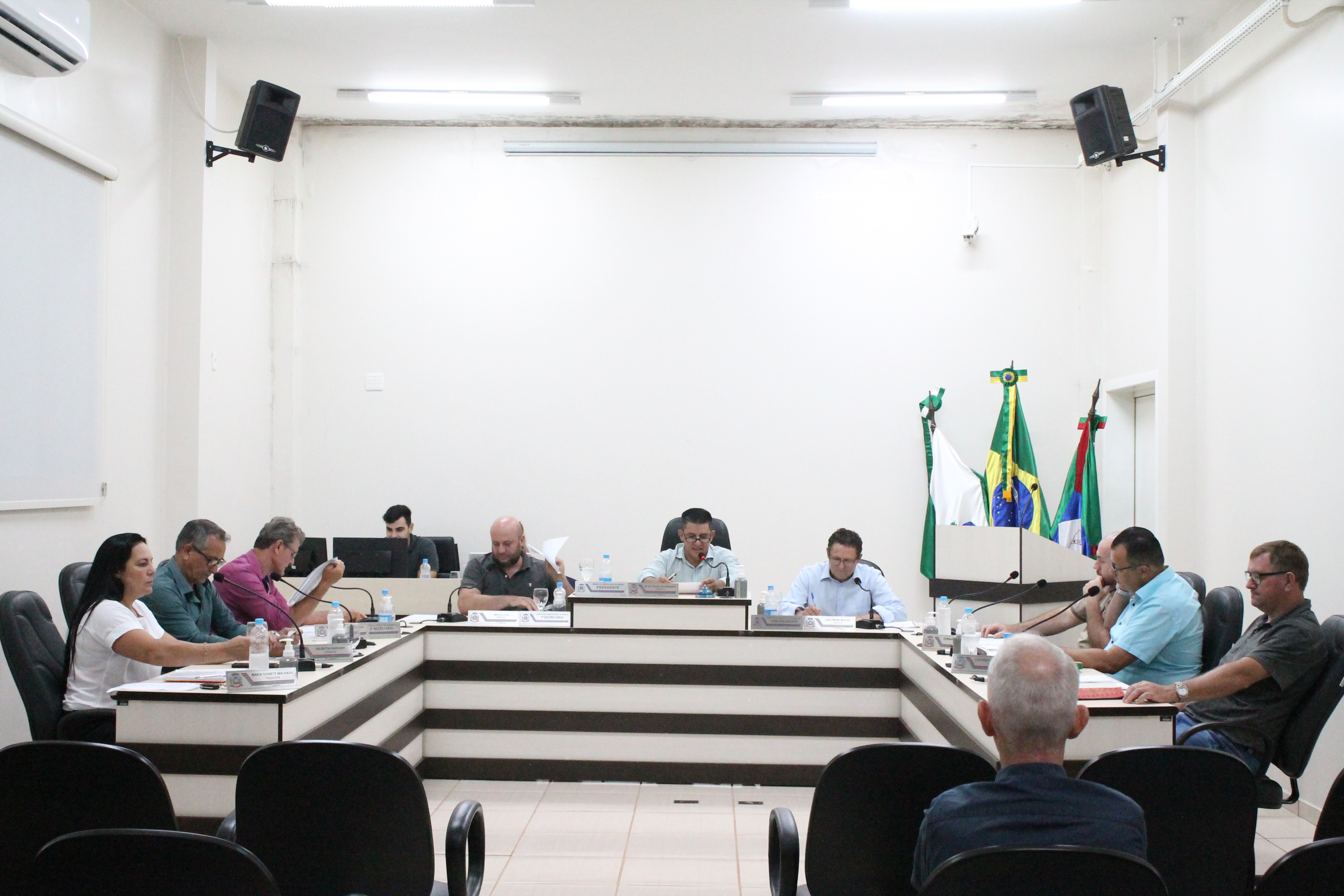 Vereadores realizam a 3° Sessão Ordinária do Primeiro Período Legislativo de 2025.