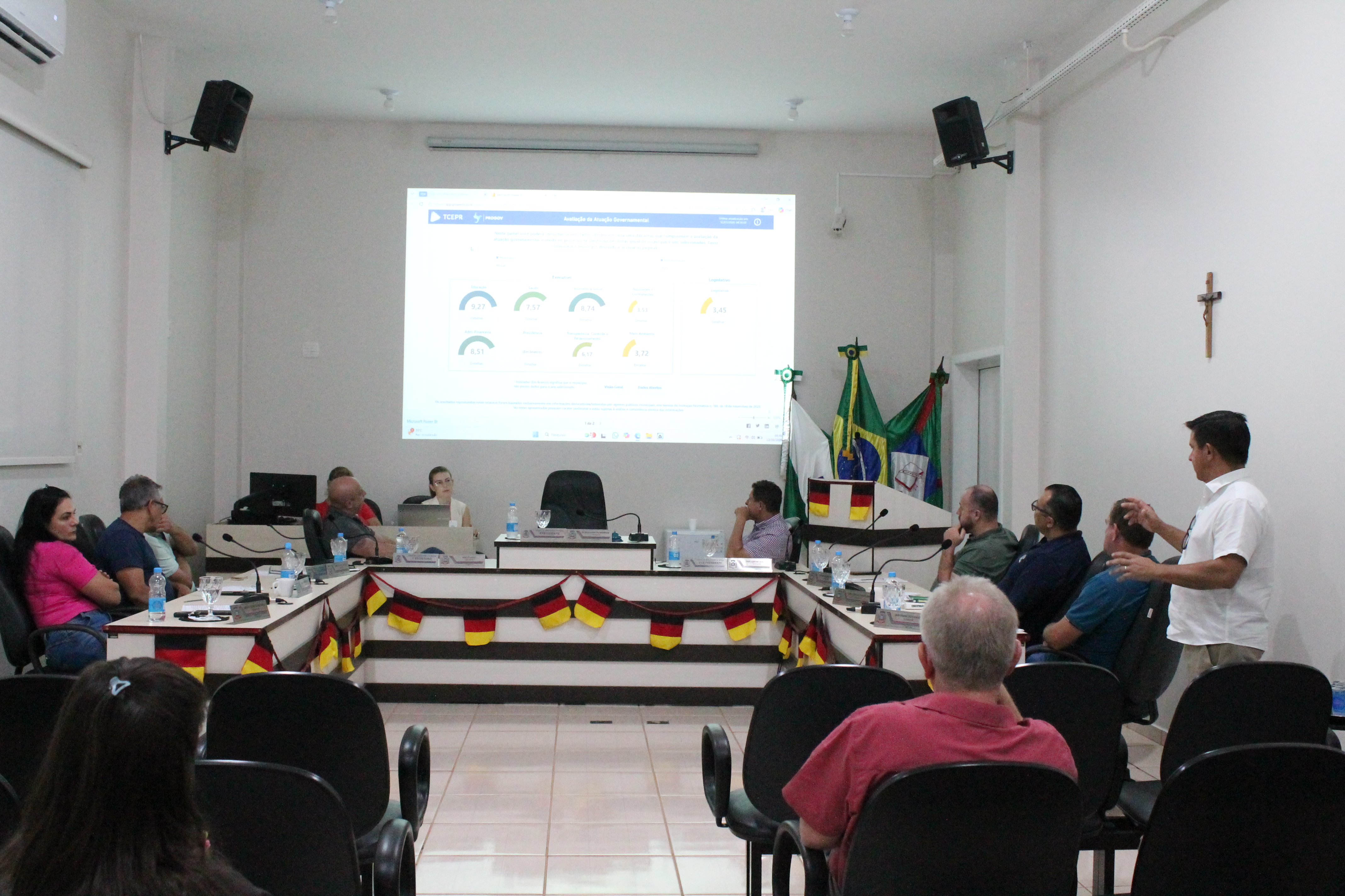 Vereadores realizam reunião das comissões, debatem projetos e tratam de assuntos administrativos com servidores   