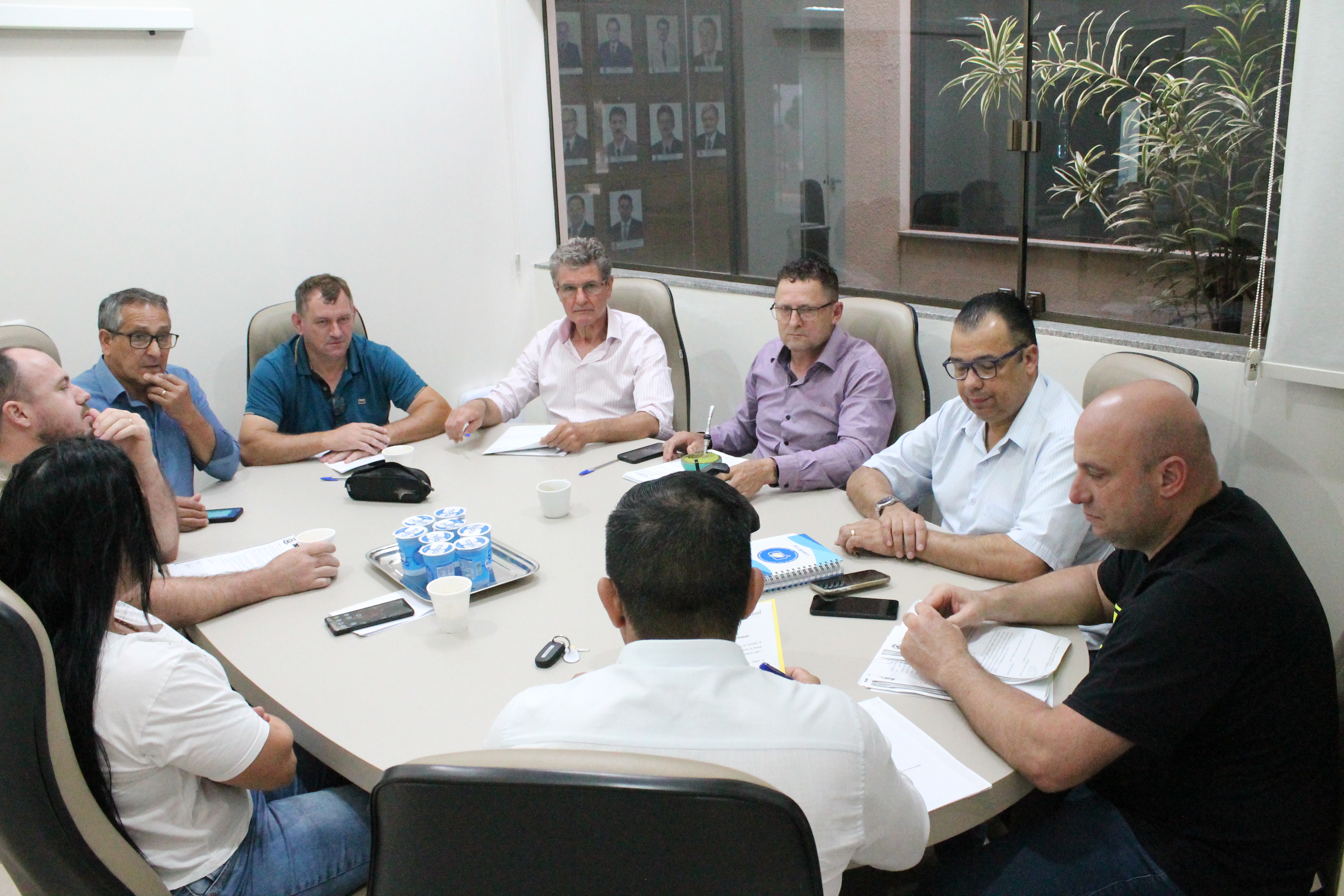 Vereadores realizam reunião das comissões e debatem projeto.