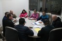 Vereadores realizam reunião das comissões e debatem projeto.
