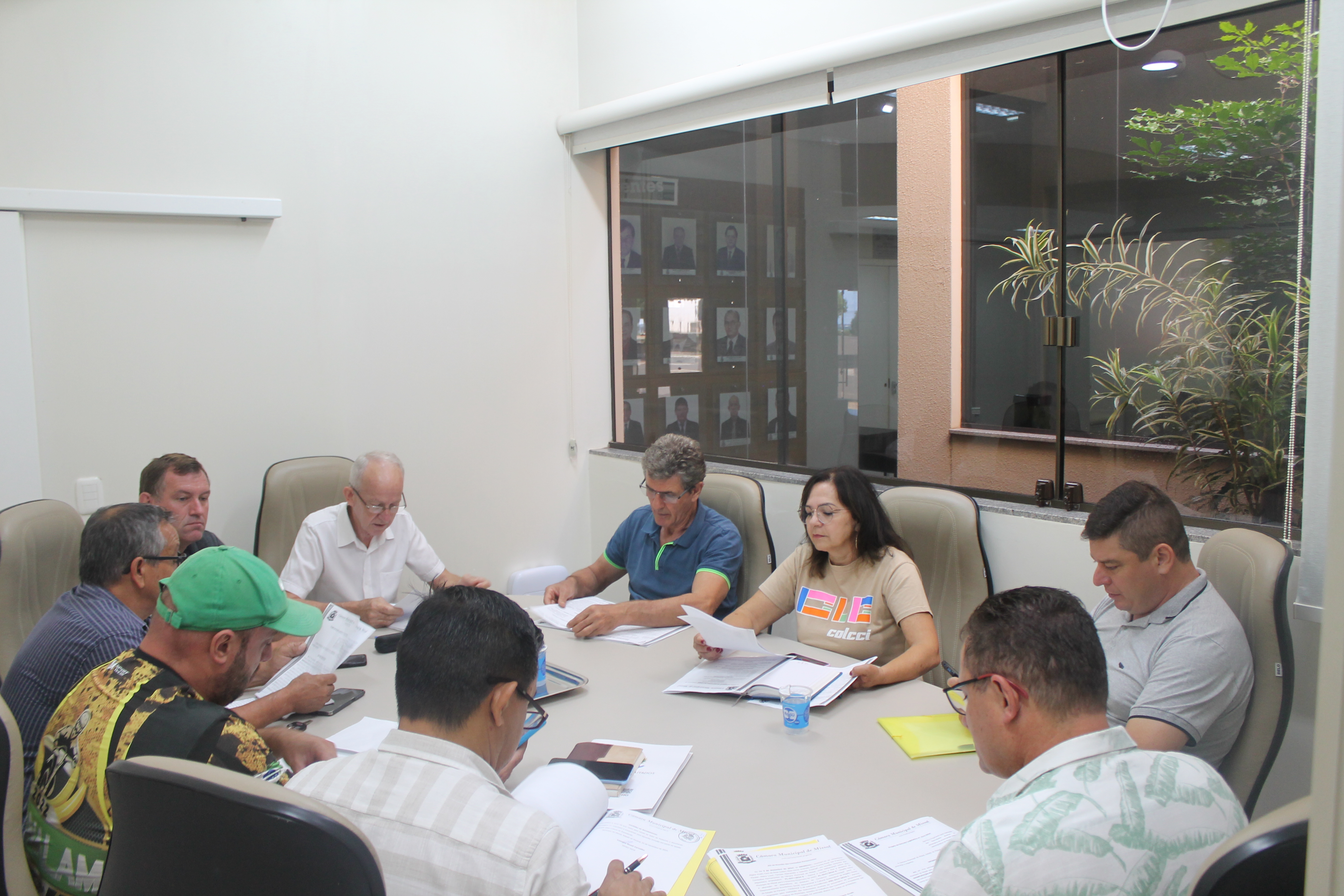 Vereadores realizam Reunião das Comissões